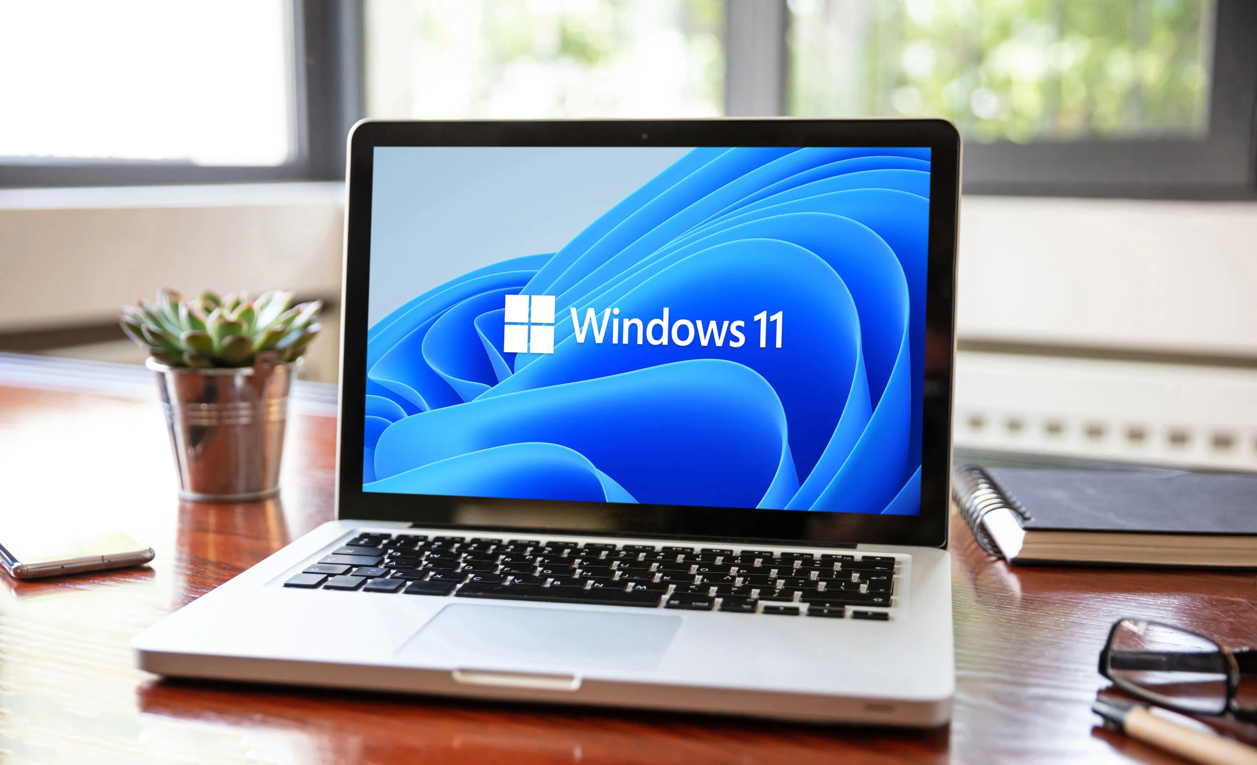 Microsoft Windows 11 sign on computer screen